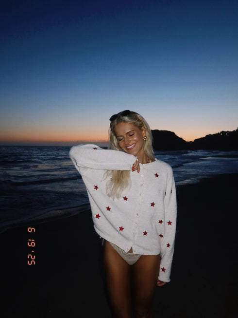 Coco Cutie Cardigan // Star-Spangled